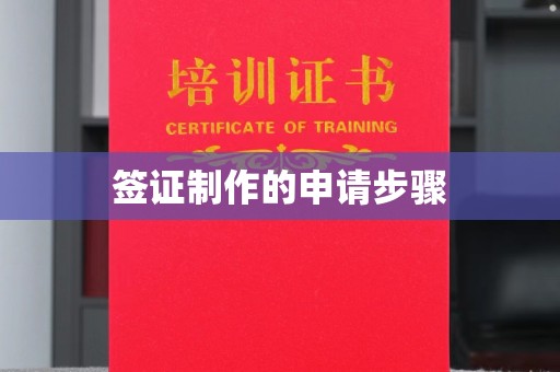 上高签证制作的申请步骤