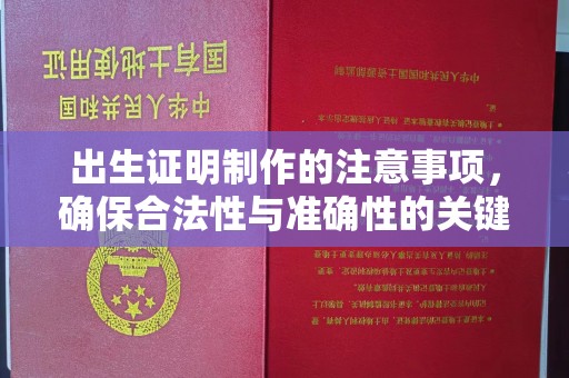 上高出生证明制作的注意事项，确保合法性与准确性的关键步骤