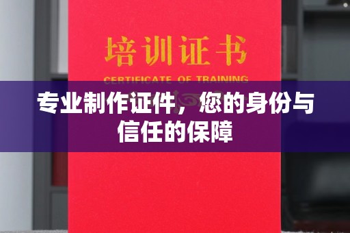 上高专业制作证件，您的身份与信任的保障